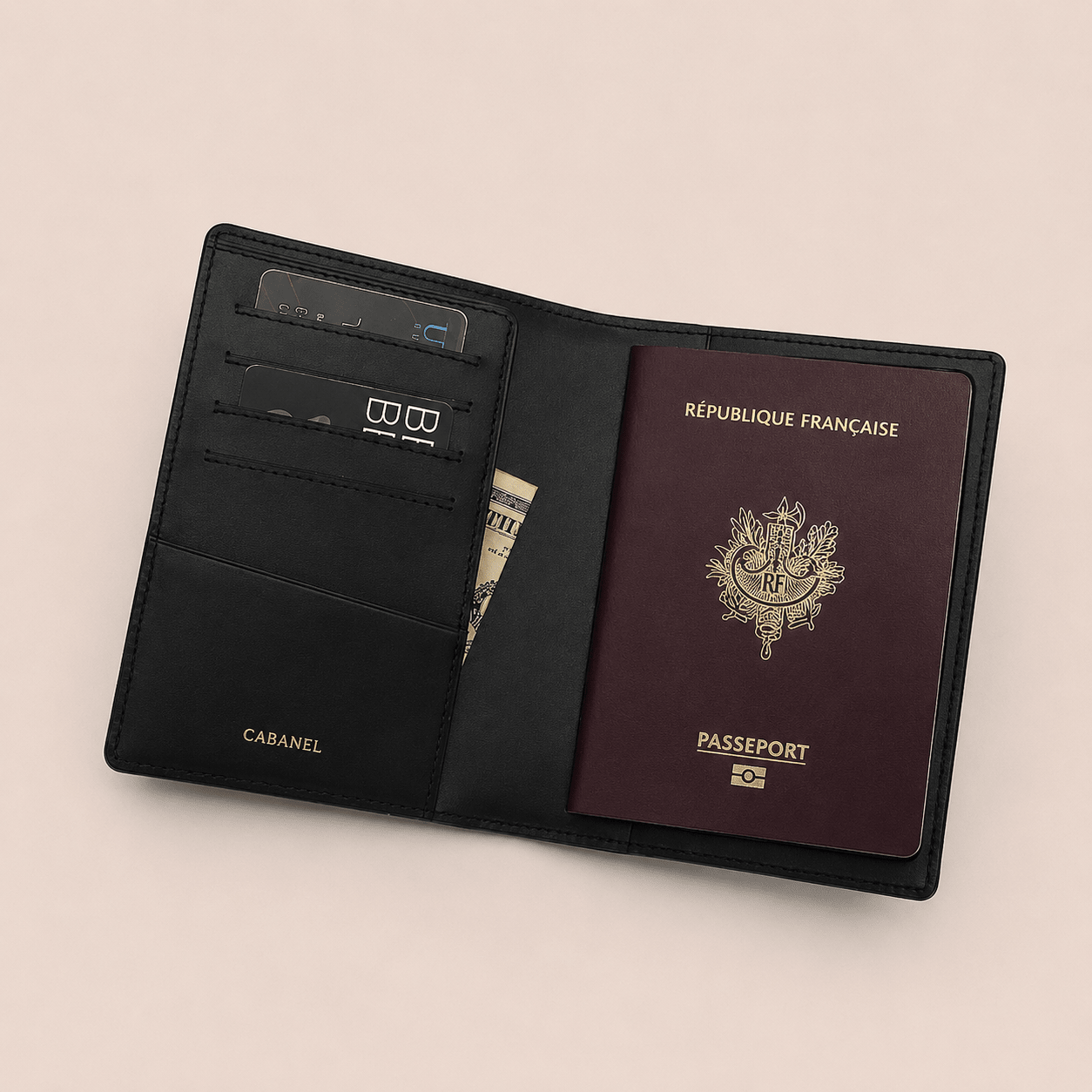 Porte passeports - CABANEL