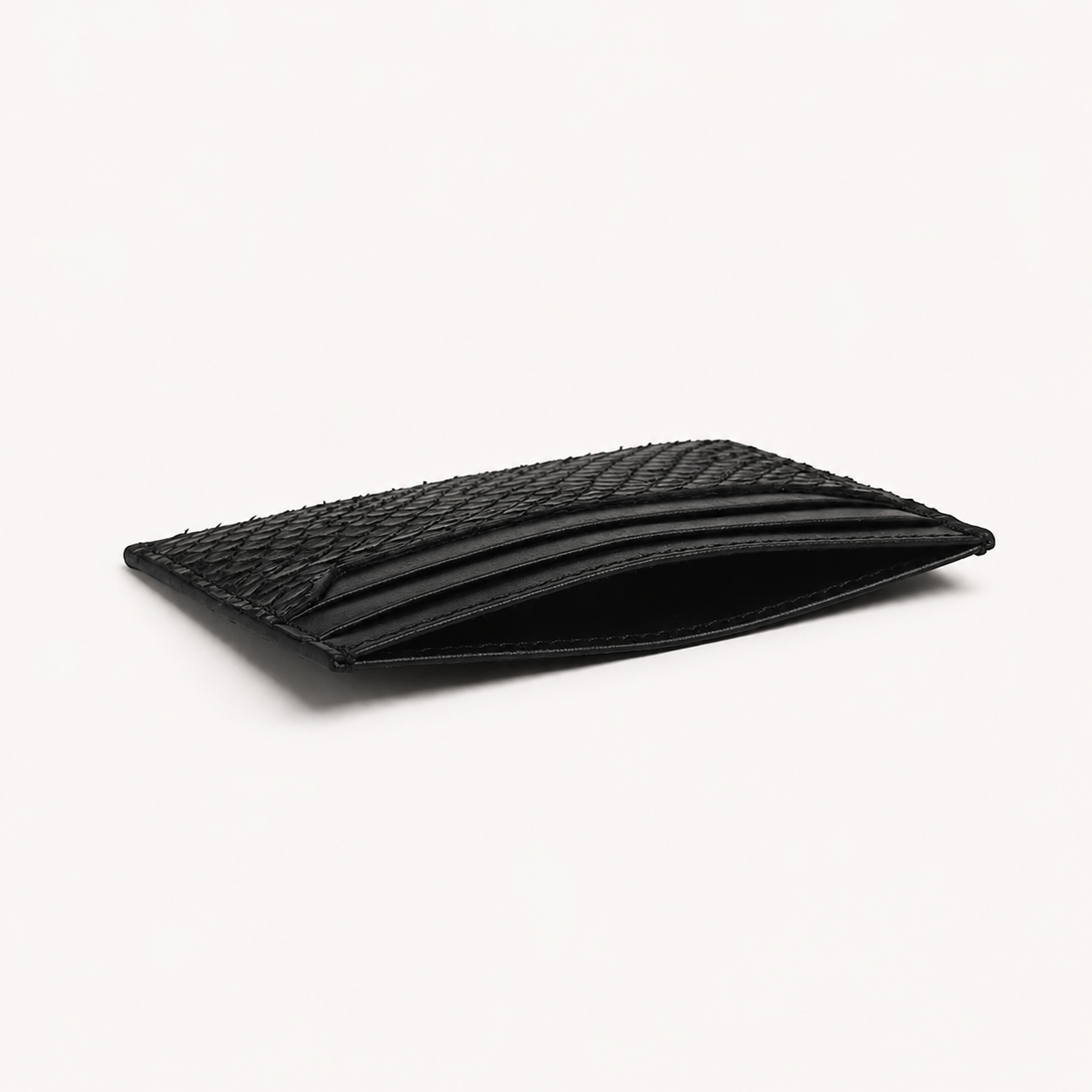 Porte-cartes Cuir Python CABANEL
