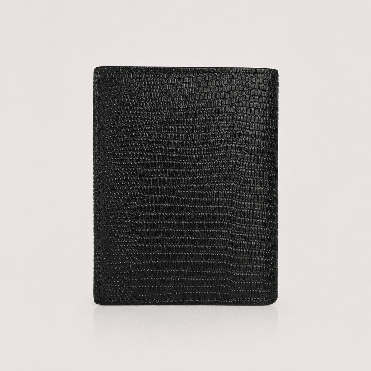 Portefeuille CABANEL anti-RFID en cuir motif lézard - CABANEL