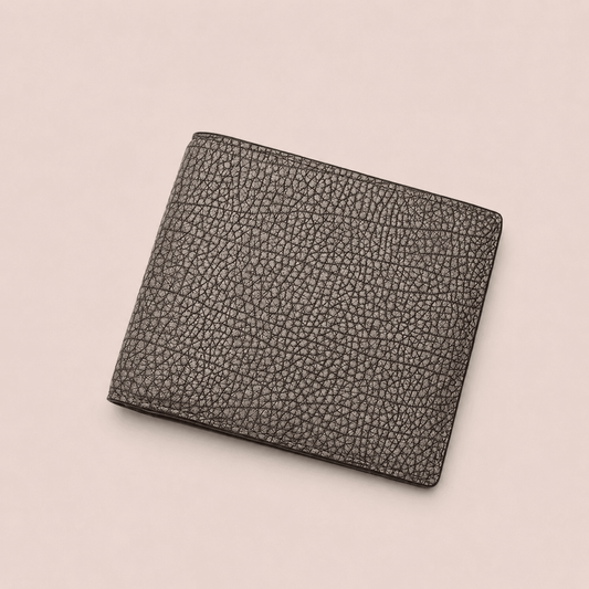 Portefeuille CABANEL en cuir grainé - CABANEL