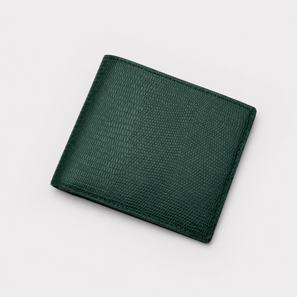 Portefeuille CABANEL Verona en cuir motif lézard - CABANEL