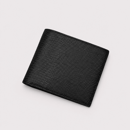Portefeuille CABANEL Verona en cuir motif lézard - CABANEL