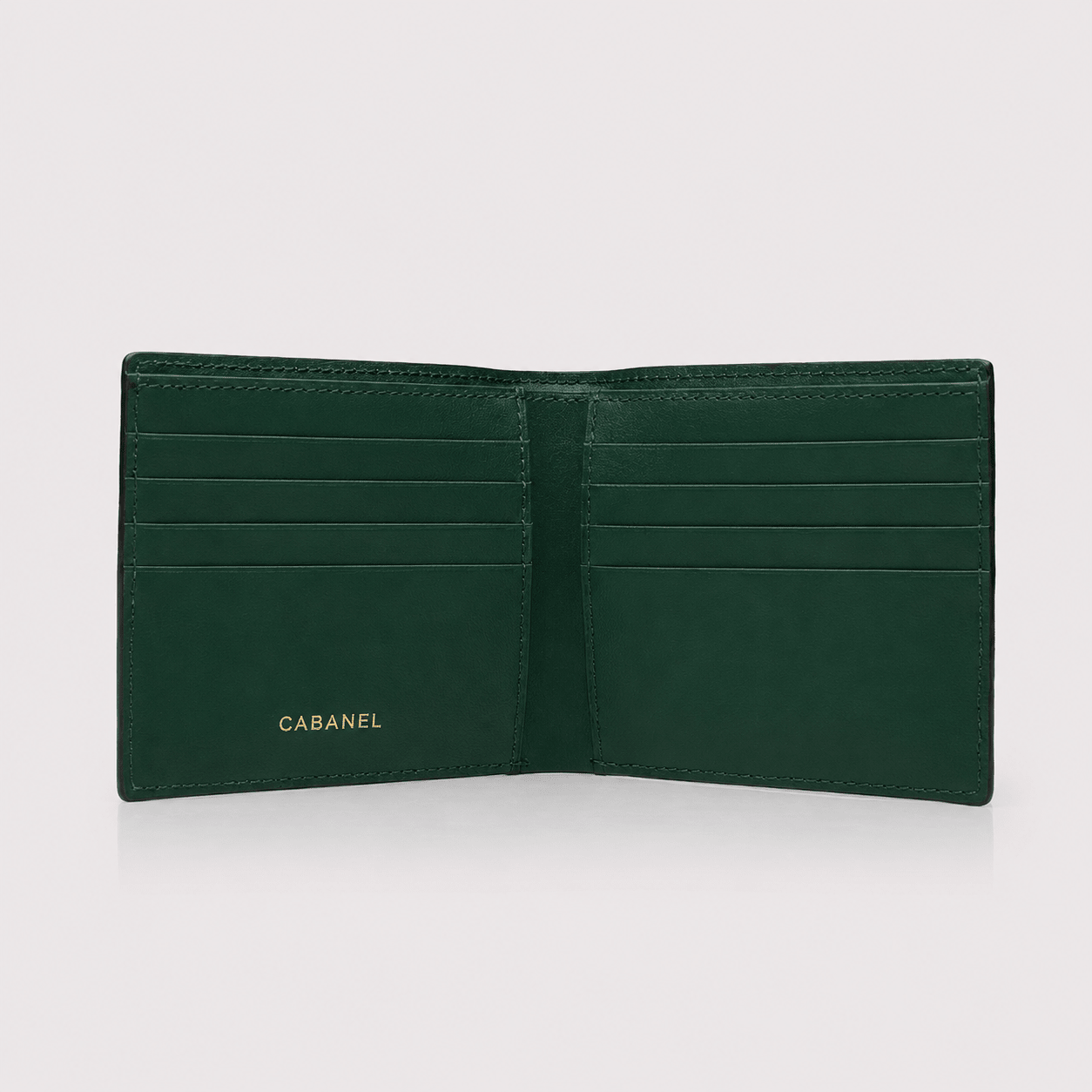 Portefeuille CABANEL Verona en cuir motif lézard - CABANEL