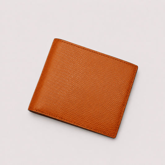 Portefeuille CABANEL Verona en cuir motif lézard - CABANEL