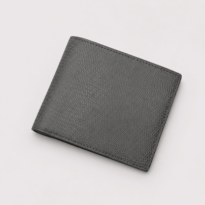 Portefeuille CABANEL Verona en cuir motif lézard - CABANEL